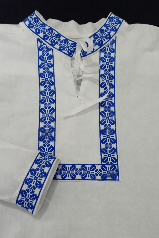 Vyšívaná košeľa - Milo - Veľkosť: XL, Farba: Modrá