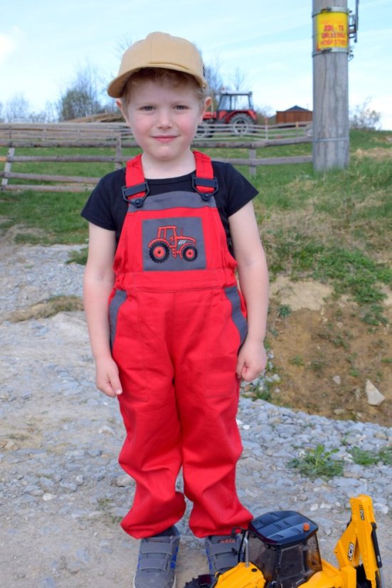 Detské montérky Šimon - Veľkosť: 86