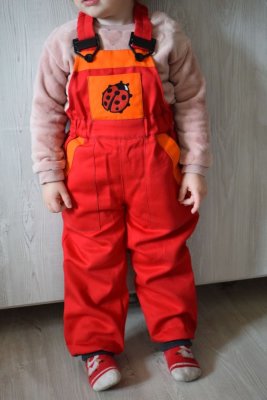 Detské dievčenské montérky Lenka