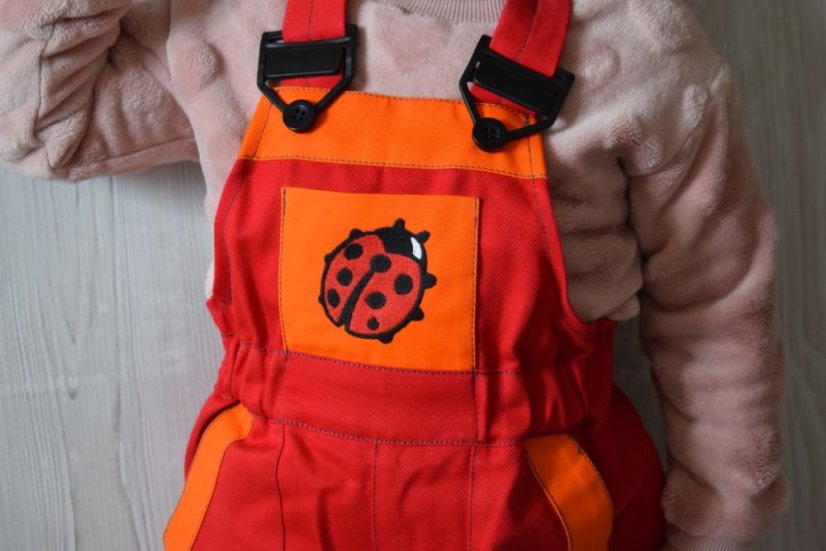 Detské dievčenské montérky Lenka - Veľkosť: 98