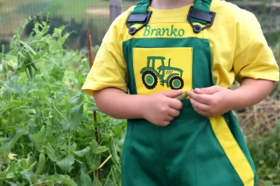 Detské montérky Maťko – kraťasy