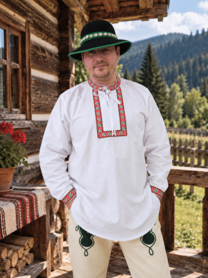 Vyšívaná košeľa - Emil