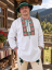 Vyšívaná košeľa - Marek - Veľkosť: S, Farba: Červená