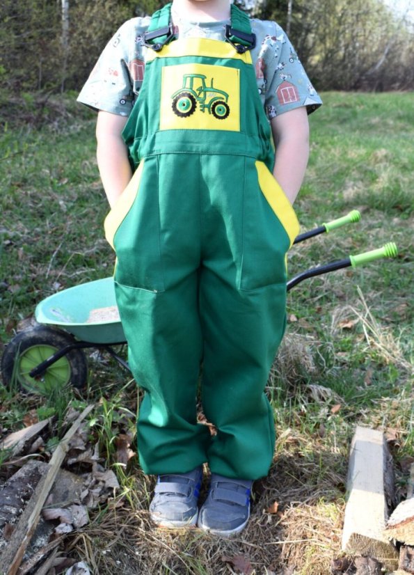 Detské montérky Maťko - Veľkosť: 128