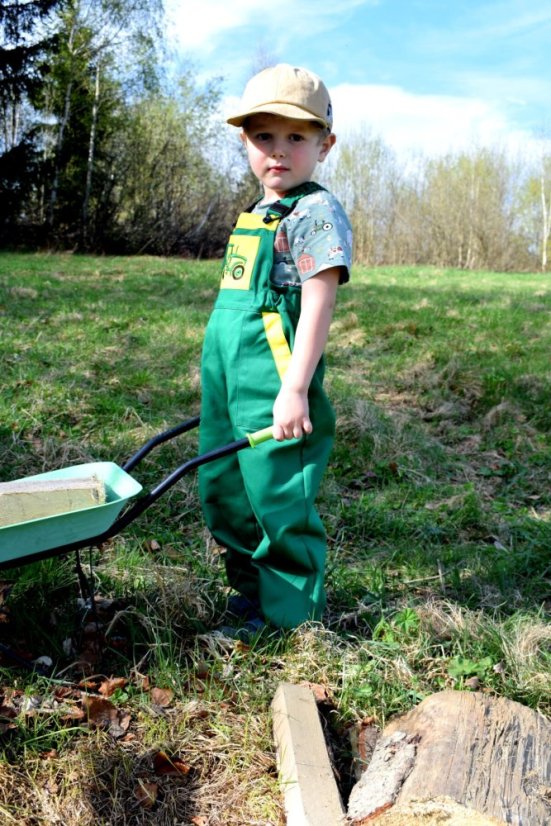 Detské montérky Maťko - Veľkosť: 128