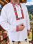 Vyšívaná košeľa - Emil - Veľkosť: L, Farba: Slabo modrá