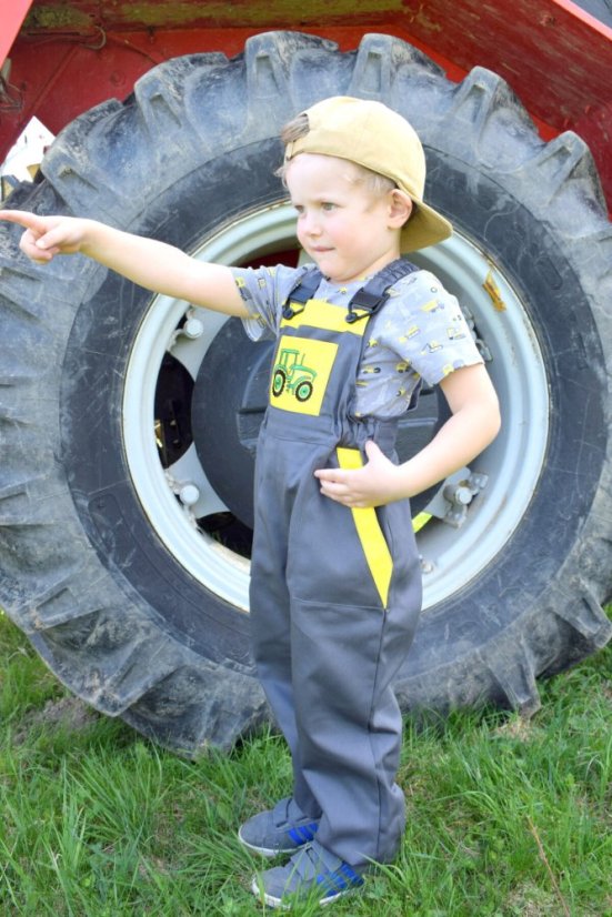 Detské montérky Alex - Veľkosť: 128