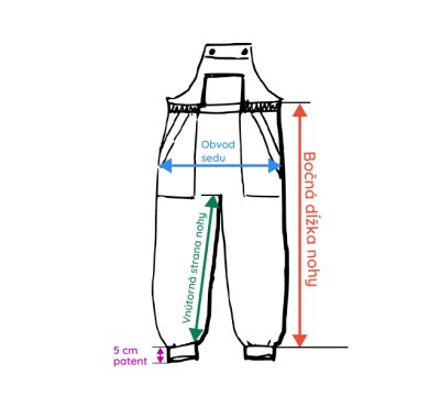 Detské montérky Šimon